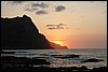 zonsondergang Ponta do Sol, Kaap Verdië , zaterdag 24 december 2005