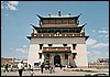 Gandan klooster, Ulaan Baatar, Mongolië , zondag 6 juli 2003