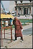Gandan klooster, Ulaan Baatar, Mongolië , dinsdag 8 juli 2003