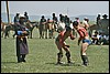 Naadam festival te Karakorum, Mongolië , vrijdag 11 juli 2003