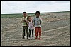 onderweg naar Khongoryn Els, Mongolië , zaterdag 19 juli 2003