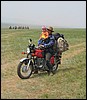onderweg naar Khustai NP, Mongolië , dinsdag 8 juli 2003