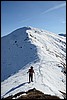 Sneeuwschoenwandeling vanuit Ascharina naar Jägglisch Horn, Zwitserland , zaterdag 9 januari 2016