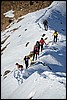 Sneeuwschoenwandeling vanuit Ascharina naar Jägglisch Horn, Zwitserland , zaterdag 9 januari 2016