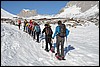 Sneeuwschoenwandeling naar Brunnenegg, Zwitserland , zaterdag 9 januari 2016