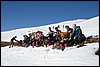 Sneeuwschoenwandeling naar Brunnenegg, Zwitserland , zaterdag 9 januari 2016