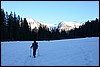 Sneeuwschoenwandeling vanuit Ascharina naar Chrüz, Zwitserland , zaterdag 9 januari 2016