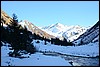 Sneeuwschoenwandeling vanuit Klosters richting Silvretta, Zwitserland , zaterdag 9 januari 2016