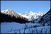 Sneeuwschoenwandeling vanuit Klosters richting Silvretta, Zwitserland , zaterdag 9 januari 2016