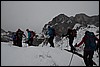 Sneeuwschoenwandeling naar Sulzfluh, Zwitserland , zaterdag 9 januari 2016