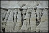 Witte vallei, Cappadocië, Turkije , donderdag 11 februari 2010