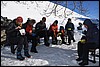 Sneeuwwandelen. Corsica , woensdag 1 maart 2017