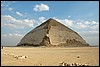 knik piramide, Sakkara, Egypte , zondag 7 november 2004