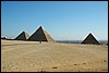 Gizeh piramides, Egypte , maandag 8 november 2004
