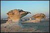 witte woestijn Farafra, Egypte , vrijdag 12 november 2004