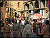 winkelstraat, Cairo, Egypte , zaterdag 6 november 2004