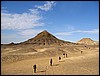 wandeling omgeving Bahariya oase, Egypte , dinsdag 9 november 2004