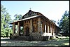 Debre Birhan Selassie kerk, Gondar, Ethiopië , dinsdag 22 december 2009