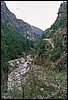 uitzicht op weg naar Namche, Nepal , zaterdag 1 mei 2004