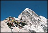 uitzicht op top Kala Pattar, Nepal , vrijdag 7 mei 2004