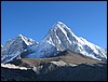 op weg naar Kala Pattar, Nepal , vrijdag 7 mei 2004