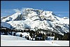 Sneeuwwandelen in NP Fanes Sennes, Italie , zondag 22 februari 2009