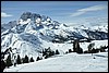 Sneeuwwandelen in NP Fanes Sennes, Italie , zondag 22 februari 2009