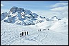 Sneeuwwandelen in NP Fanes Sennes, Italie , zondag 22 februari 2009