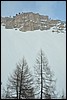 Sneeuwwandelen in NP Fanes Sennes, Italie , maandag 23 februari 2009