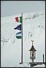 Sneeuwwandelen in NP Fanes Sennes, Italie , dinsdag 24 februari 2009