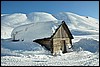 Sneeuwwandelen in NP Fanes Sennes, Italie , woensdag 25 februari 2009