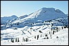 Sneeuwwandelen in NP Fanes Sennes, Italie , woensdag 25 februari 2009