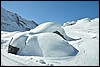 Sneeuwwandelen in NP Fanes Sennes, Italie , woensdag 25 februari 2009