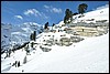 Sneeuwwandelen in NP Fanes Sennes, Italie , vrijdag 27 februari 2009