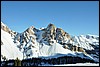 Sneeuwwandelen in NP Fanes Sennes, Italie , zaterdag 28 februari 2009