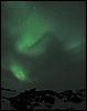 Noorderlicht bij Landmannalaugar, IJsland , dinsdag 14 februari 2012