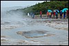 Geysir, IJsland , maandag 21 juli 2008