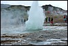 Geysir, IJsland , maandag 21 juli 2008
