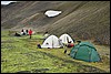 trekking van Slettafell naar Reykjadalur, IJsland , donderdag 24 juli 2008