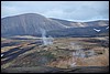 trekking van Hrafntinnusker  naar Landmannalaugar , IJsland , zaterdag 26 juli 2008