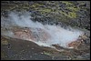 trekking van Hrafntinnusker  naar Landmannalaugar , IJsland , zaterdag 26 juli 2008