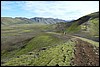 trekking van Eldgja naar Strutslaug, IJsland , dinsdag 29 juli 2008