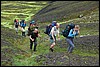 trekking van Strutslaug naar Eldgja, IJsland , donderdag 31 juli 2008