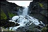 waterval bij Eldgja, IJsland , vrijdag 1 augustus 2008