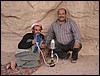 de gids en de kok in Wadi Rum - JordaniÃ« , dinsdag 1 januari 2008