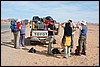 start wandeling Wadi Rum - JordaniÃ« , maandag 31 december 2007