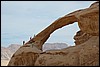 natuurlijke brug, Wadi Rum - JordaniÃ« , dinsdag 1 januari 2008