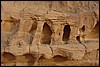 detail rots, Wadi Rum - JordaniÃ« , dinsdag 1 januari 2008