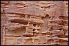 detail rots, Wadi Rum - JordaniÃ« , donderdag 3 januari 2008