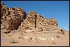 steenformatie Wadi Rum - JordaniÃ« , donderdag 3 januari 2008